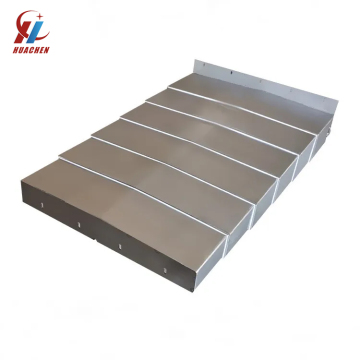 Steel Plate Machine Protective Shield: Bellows Cover & Guide Rail Protection