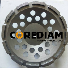 Single-row Diamond Concrete cup wheel