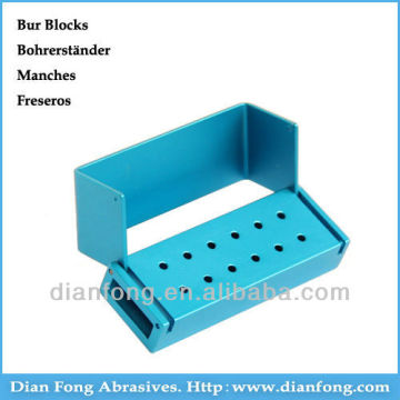 BB241 Sterilisable Aluminium Bur Blocks For Low Speed RA burs 12 Holes