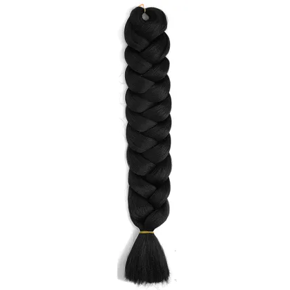 Jumbo Hair Braid 165g Synthetic Braiding Hair Extension Prestretched Synthetic Hair for Braiding for American Black Women