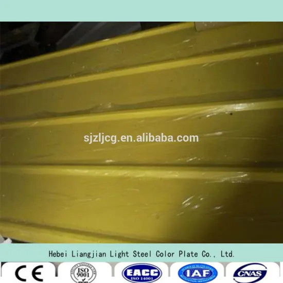 Prepainted/ Prepaint Color Corrugated Galvanized Steel Sheet corrugated sheets 06