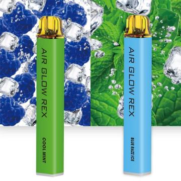 Customised cool mint battery 500-600 puff vapes