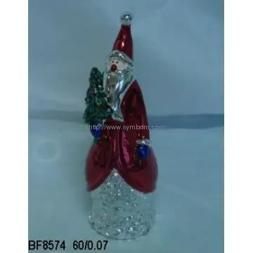 Outside Christmas Decorations Ceramic Santa