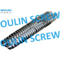 Double Screw and Conical Barrel 65/132 for PVC Extrusion