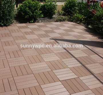 interlocking wpc decking tile