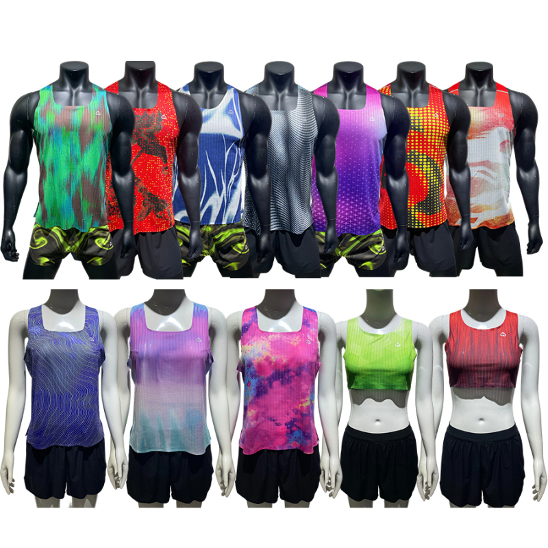 Custom Running Vest Breathable Sports Vest Marathon Training Vest
