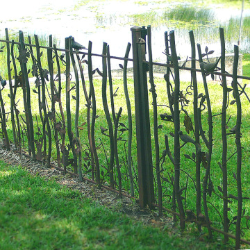 Art And Crafts Decorative Wrought Iron Fence