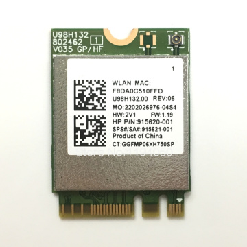 WDXUN original RTL8821CE AC wireless network card 433M+4.2 Bluetooth 915621-001 915620-001