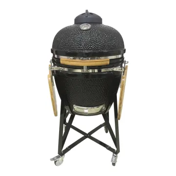 Porcelain Egg Grill: Versatile Pizza Oven and Kamado-style BBQ Grill