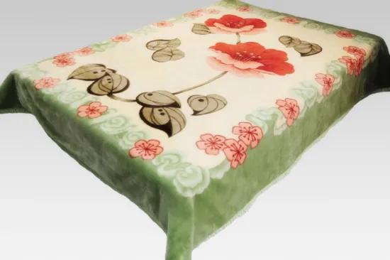 Super Soft Microfibre Printing Fleece Blanket Made in China