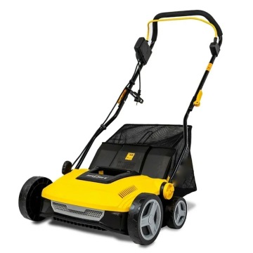 Electric Dethatcher and Scarifier 1800W 370mm - Lawn Aerator Rake Raker Sweeper