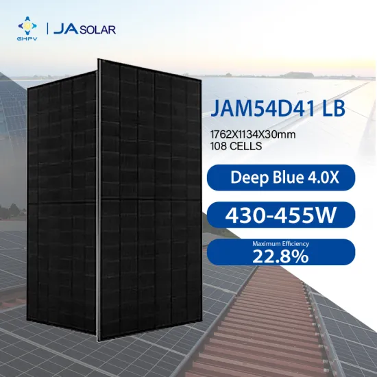 JA Solar 430W-455W Bifacial Shingled Mono Solar Panels: Home Installation Kit