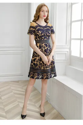 Guaranteed dress casual dress chiffon ladies chiffon dress