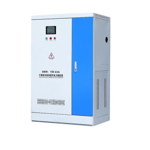 SBW-150KVA 3 상 전동 전압 조절기 380V