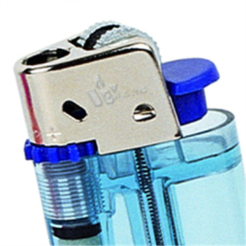 8.0cm Refillable Transparent Triangle Flint Lighter
