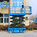 Self-propelled Wheel Electric Scissor Lifts Work Platforms