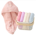 Microfiber Twist Wrap Hair Drying Towel With Buttons