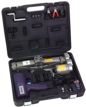12v electric scissor car jack impact wrench