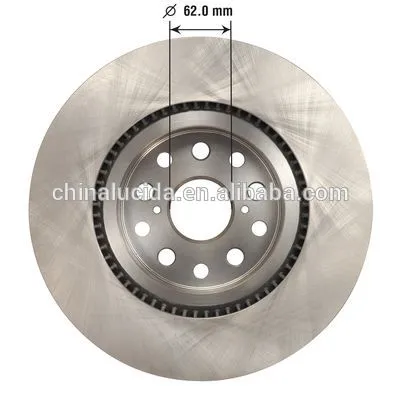 380 mm brake disc brakes For Lexus LS460 43512-0W080