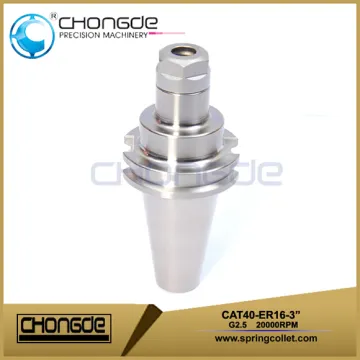 CAT40-ER16-3" Collet Chuck CNC Machine Tool Holder