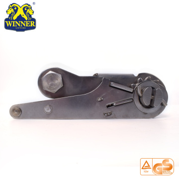 3" Short Handle Ratchet Steel Buckle For Webbing