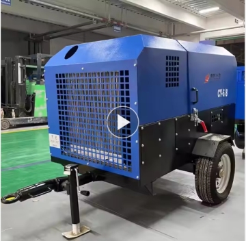 20m³/min 20bar Mobile Diesel Air Compressor with Dryer, Air Tank, and Filters