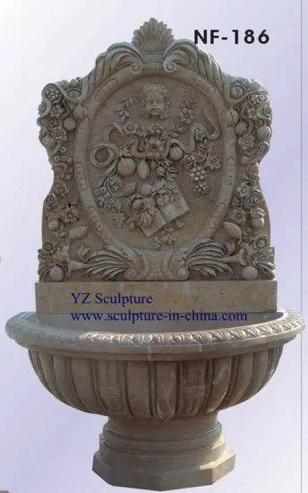 Stone Carving Wall Fountain