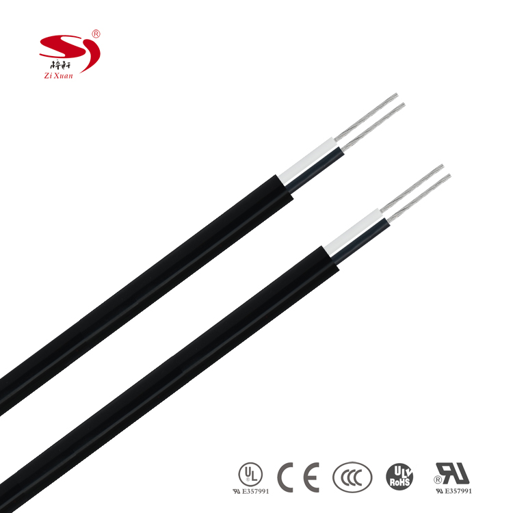 Fluorine plastic sheathed cable 2X1.0mm² BLACK04