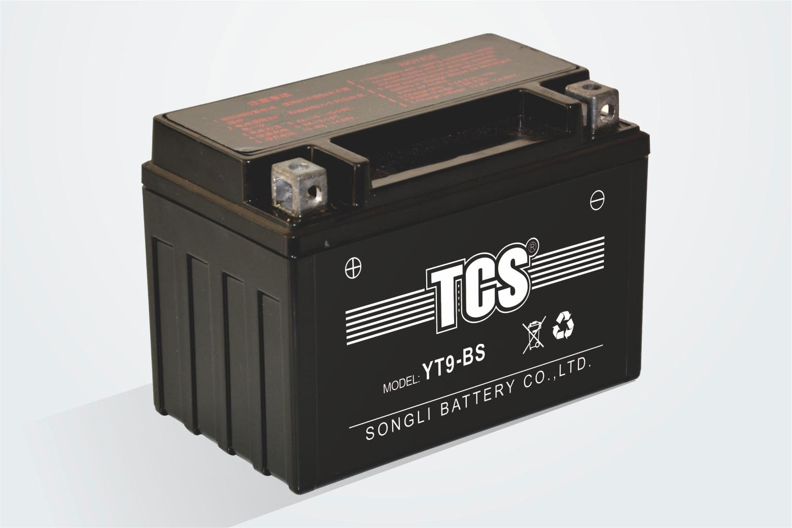 Motorcycle Battery CE certification in GE 150*86*107mm 12V 9Ah 120CCA Dealed Maintenance Free Lead Acid Battery YT9-BS