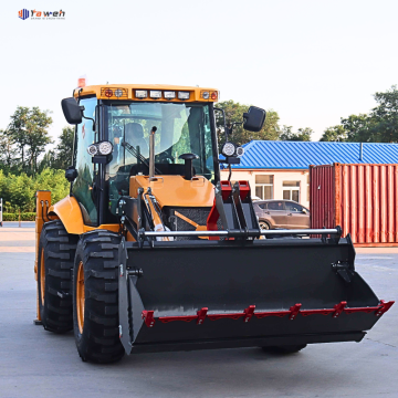 Yaweh 4cx Mini Wheel Loader: Excavatrice diesel, tracteur agricole et chargeur de pelle-cave