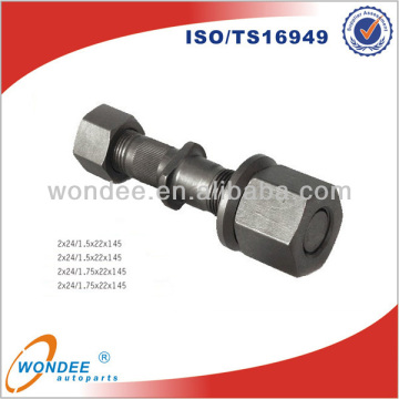 Black Oxide 40Cr Wheel Bolts for Heavy Truck