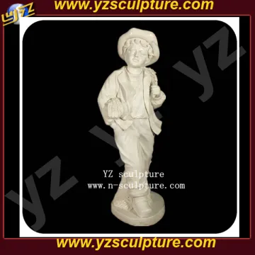 Marble carving children sculpture STUN-B010A