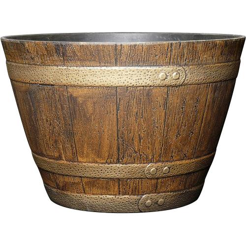 Classic Home and Garden Whiskey Barrel