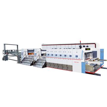 2 to 4 Color Flexo Printing Slotting Die Cut Machine for Carton Box Production