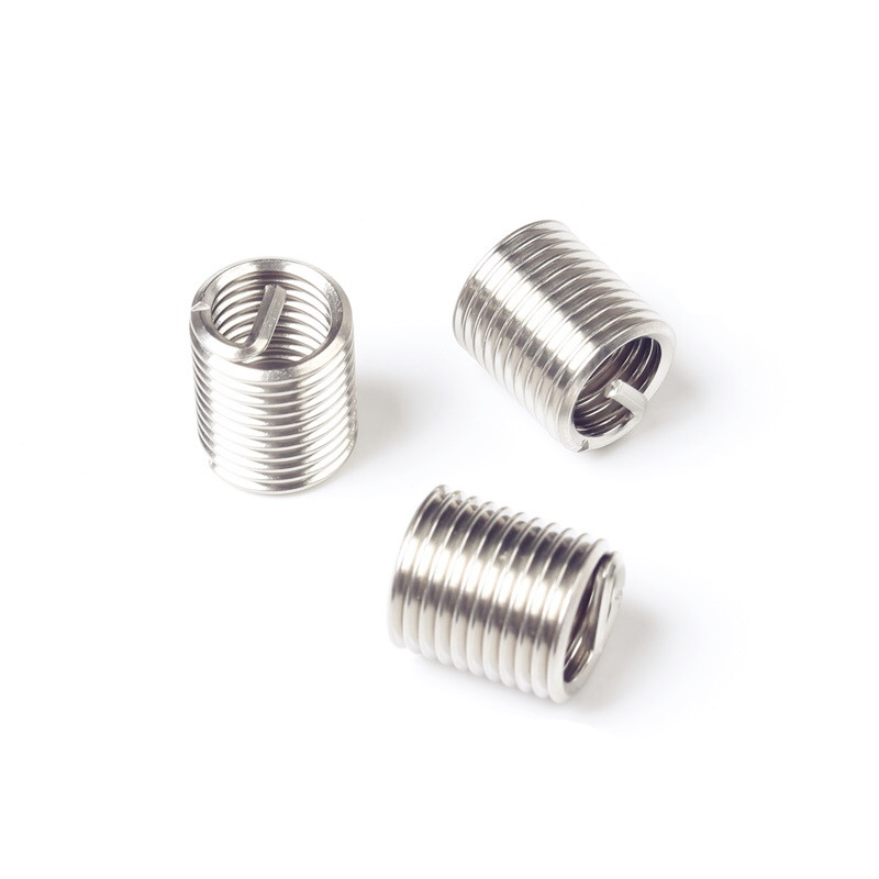 Factory Supplier Stainless Steel Thread Insert Metric Size Fasteners with Free-Running Coils