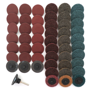 52PCS 2 Inch Quick Change Sanding Disc Set for Surface Preparation