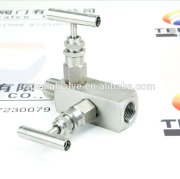 2 way male&female thread end manifold valves manufacture
