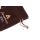 Customized screen printing Brown velvet pouch