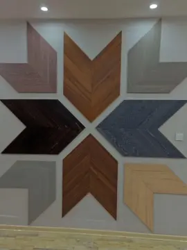 Popular Fishbone Color Laminate Wooden Flooring