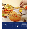 High Borosilicate Glassware Binaural Casseroles For kitchen