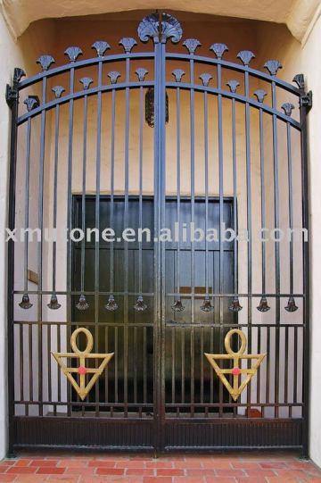 Wrought iron safety doors