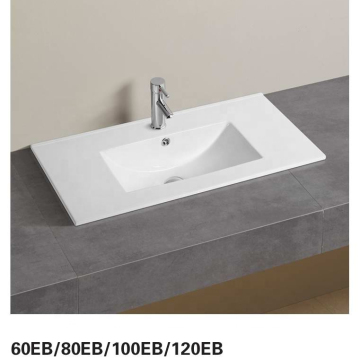 Modern Rectangular Thin Washing Basin 80EB