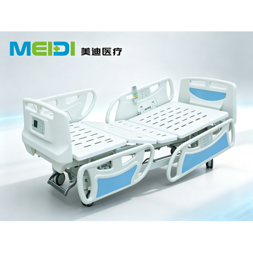 Medical Multi‑function Electric Hospital Bed Adjustable Geriatric Nursing Bed ICU Rehabilitation Bed