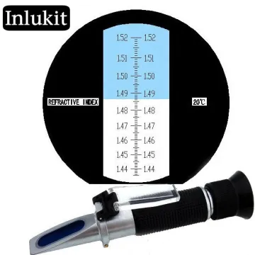 Copper Material Vegetable Oil Concentration Refractometer: Handheld Device for Measuring Refractive Index