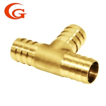 Yüksek kaliteli Kurşunsuz Pirinç Dikenli Tee Bağlantı Parçaları