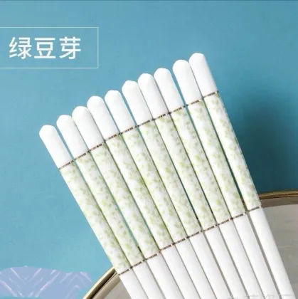 lux Gold Custom Design Chinese Chopsticks and Tableware