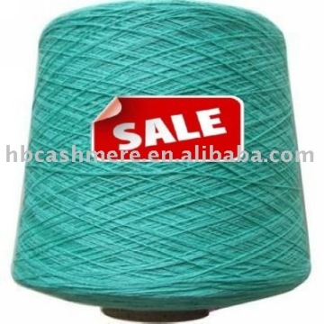 green 26/2 NM pure Cashmere Yarn