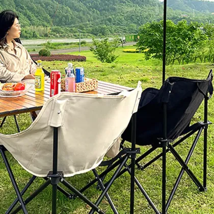 Folding Portable Camping Moon Chair