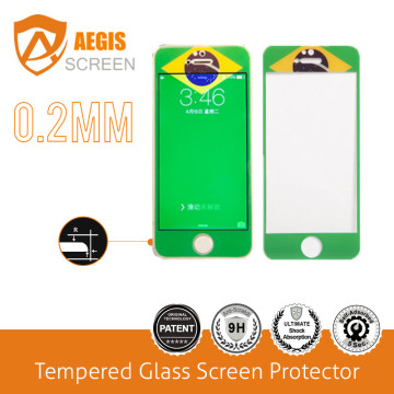 the most favorite by soccer colorful screen protector for iPhone