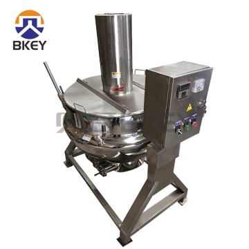 Best Selling Industrial Tilting Electric Jacket Kettle Pot with Mixer for Food Cooking